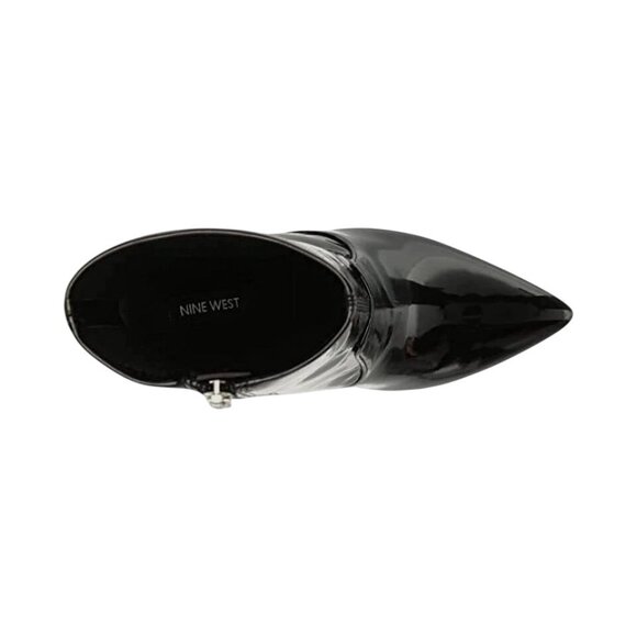 Nine West Womens Patent Pointed Toe Booties - Picture 5 of 5